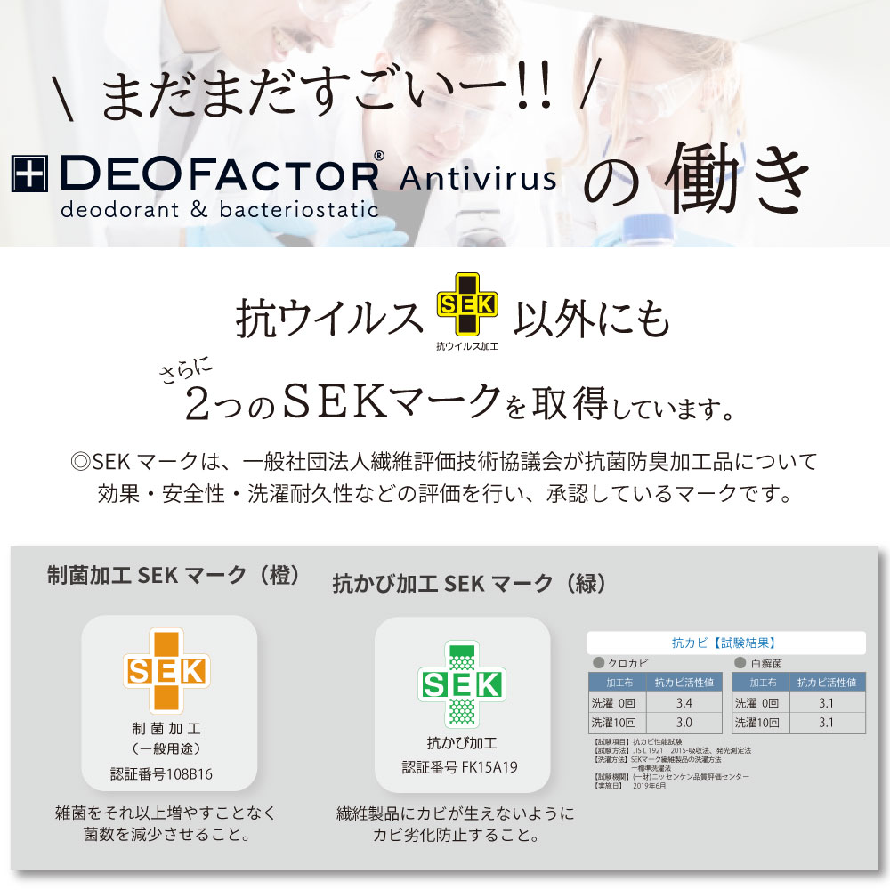 抗ウイルス加工マットレス