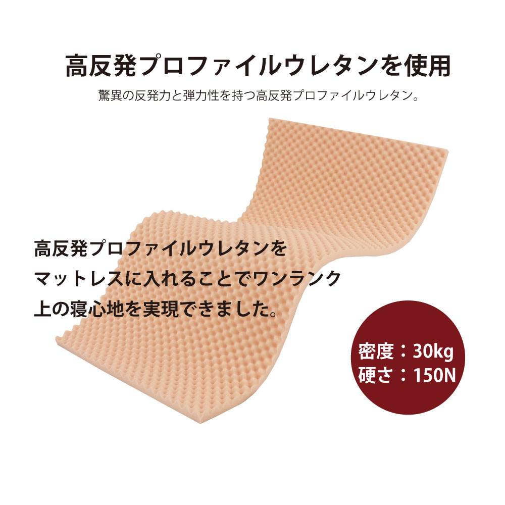 抗ウイルス加工マットレス