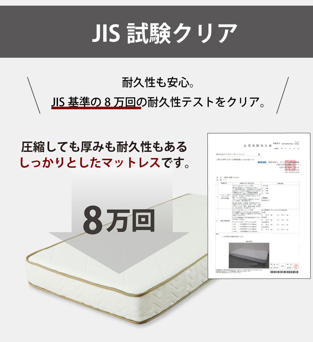 国産ポケットコイルマットレス